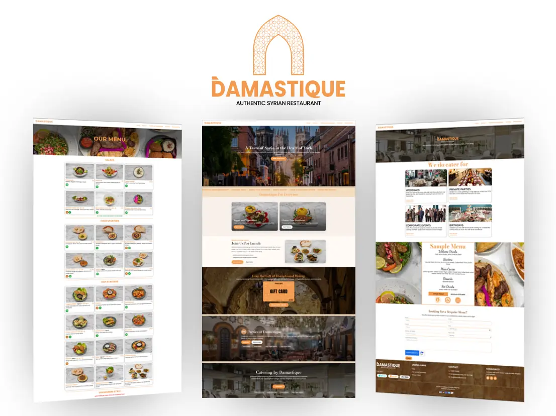 Damastique — Brand identity