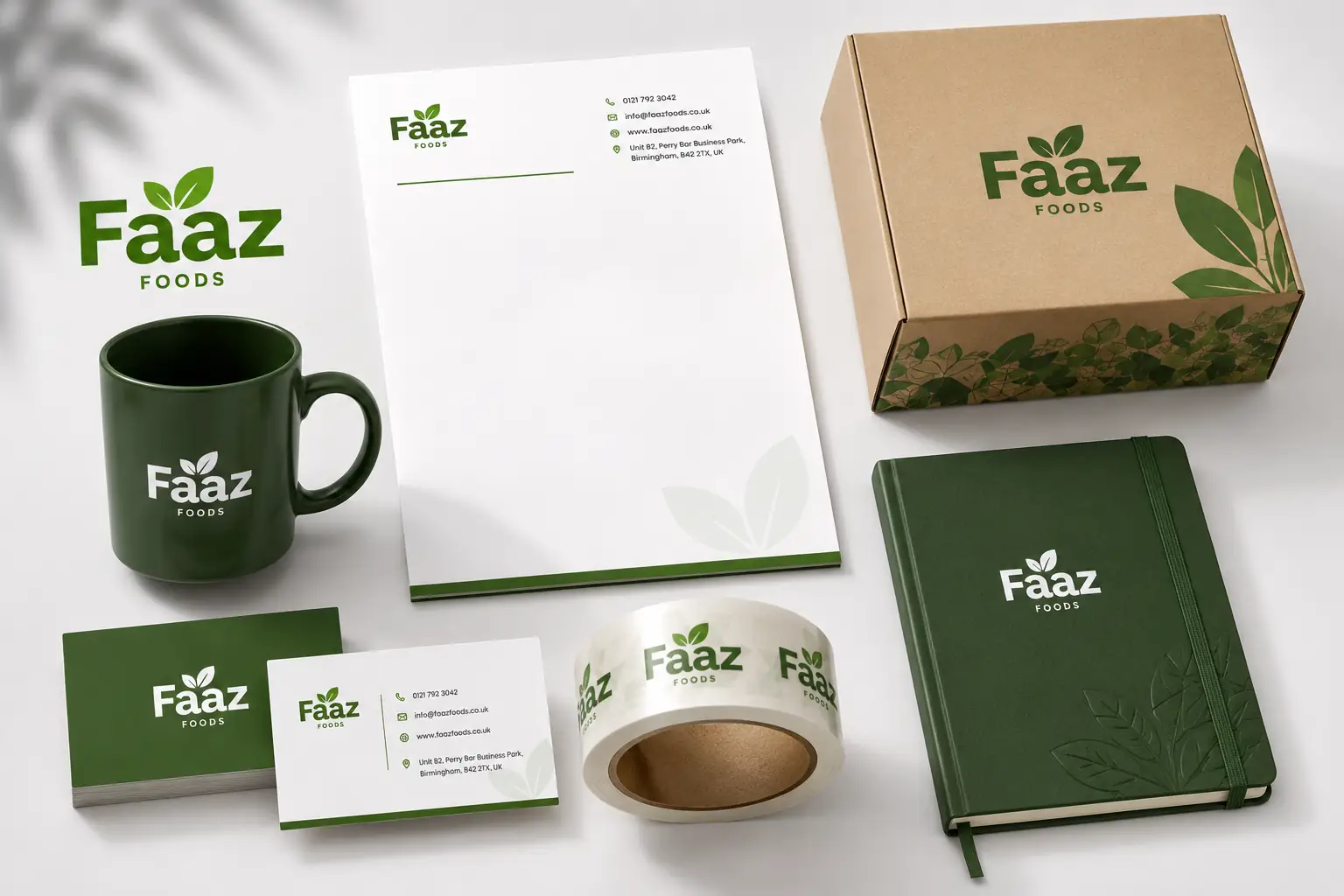 Faaz Foods — Branding & identity