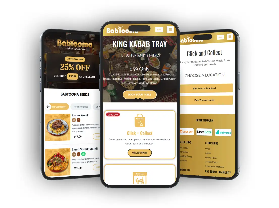Bab Tooma — Mobile experience